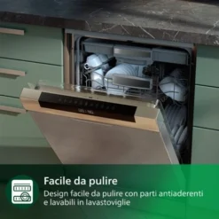 Philips Macchina Per La Pasta Serie 7000 - Tecnologia ProExtrude, Bilancia Integrata, Completamente Automatica, 8 Trafile Per Pasta, Nero (HR2665/93) -Moulinex Negozio 86637097 3
