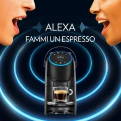Lavazza, A Modo Mio Voicy, Macchina Caffè Per Espresso, Con Controllo Vocale, Alexa Integrata E Controllo Smart Home, Compatibile Con Capsule Lavazza A Modo Mio E Con App Piacere Lavazza, Nera 8 Lavazza, A Modo Mio Voicy, Macchina Caffè Per Espresso, Con Controllo Vocale, Alexa Integrata E Controllo Smart Home, Compatibile Con Capsule Lavazza A Modo Mio E Con App Piacere Lavazza, Nera -Moulinex Negozio 86645870 4
