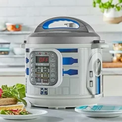 Instant Pot Duo 60 (R2D2) Star Wars Electric Pressure Cooker, Multi-Cooker In Stainless Steel, 1000 W, 5.7 L, 112-0157-01-UKEU White, R2D2 6L With UK EU Plug 8 Instant Pot Duo 60 (R2D2) Star Wars Electric Pressure Cooker, Multi-Cooker In Stainless Steel, 1000 W, 5.7 L, 112-0157-01-UKEU White, R2D2 6L With UK EU Plug -Moulinex Negozio 86647616 4
