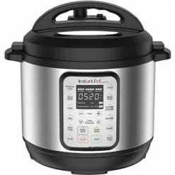 Instant Pot Duo Plus 5.7 Litre Paslanmaz Çelik İç Tencereli 9'u 1 Arada Yavaş/Pilav/Buharlı Pişirici, Yoğurt Makinası, Isıtıcı Ve Sterilizator Özellikli Elektrikli Düklü Tencere