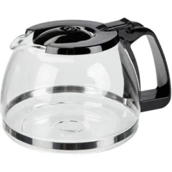 Melitta Caraffa Di Ricambio In Vetro Per Macchina Da Caffè A Goccia, Easy II 1023-02, Nera, Borosilicato