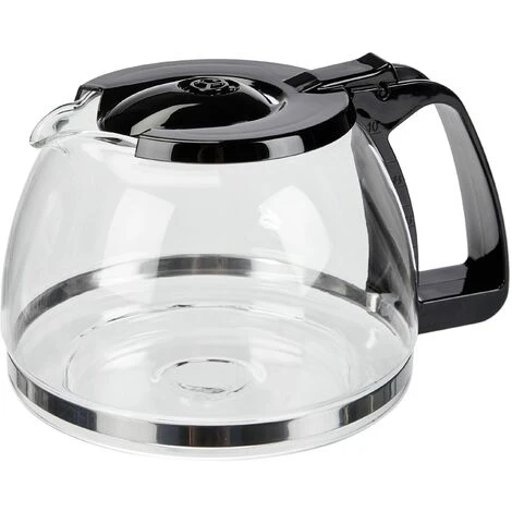 Melitta Caraffa Di Ricambio In Vetro Per Macchina Da Caffè A Goccia, Easy II 1023-02, Nera, Borosilicato 1 Melitta Caraffa Di Ricambio In Vetro Per Macchina Da Caffè A Goccia, Easy II 1023-02, Nera, Borosilicato