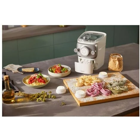 Philips Macchina Per La Pasta Serie 7000 Tecnologia ProExtrude Completamente Automatica Tecnologia Di Miscelazione Perfetta 6 Trafile Bianco 5 Philips Macchina Per La Pasta Serie 7000 Tecnologia ProExtrude Completamente Automatica Tecnologia Di Miscelazione Perfetta 6 Trafile Bianco - immagine 5