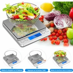 0.1G/3Kg 2Kg 1Kg Bilancia Da Cucina Elettrica Precisa, Bilancia Per Caffè, Peso Per Alimenti, Bilance Postali, Misurazione Multifunzione In Grammi E Once Per La Cottura, 0.1G/3Kg - 7 0.1G/3Kg 2Kg 1Kg Bilancia Da Cucina Elettrica Precisa, Bilancia Per Caffè, Peso Per Alimenti, Bilance Postali, Misurazione Multifunzione In Grammi E Once Per La Cottura, 0.1G/3Kg - -Moulinex Negozio 87411543 3