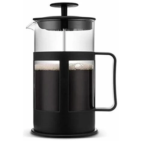 CAFFETTIERA TEIERA INFUSIERA A PISTONE STANTUFFO VETRO E POLIPROPILENE 600ml 3 CAFFETTIERA TEIERA INFUSIERA A PISTONE STANTUFFO VETRO E POLIPROPILENE 600ml - immagine 3