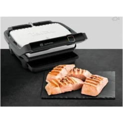 Rowenta GR750D21 OptiGrill Elite Bistecchiera Elettrica Con Piastre Rimovibili Griglia Intelligente Da Interno Assistente Cottura 12 Programmi Automatici 2000 W 6 Persone Ricettario Incluso -Moulinex Negozio 88217708 4