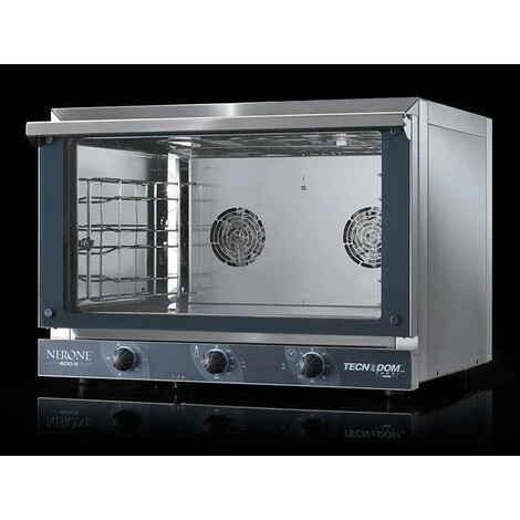 Forno Tecnodom 600 Grill Meccanico Porta A Bandiera Destra Meccanico A Convezione, Con Grill, 3 Teglie O Griglie 600 X 400 Mm 1 Forno Tecnodom 600 Grill Meccanico Porta A Bandiera Destra Meccanico A Convezione, Con Grill, 3 Teglie O Griglie 600 X 400 Mm
