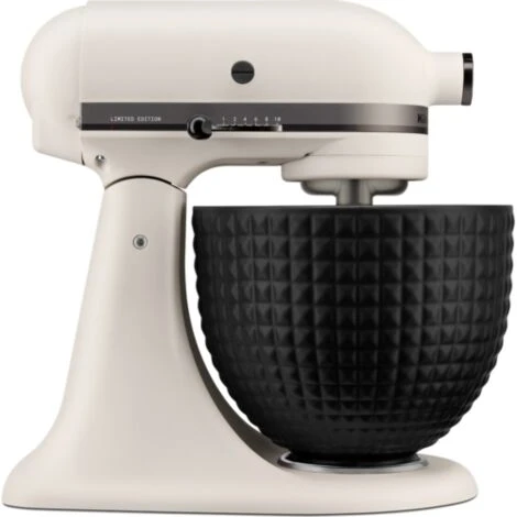 KITCHENAID Impastatrice Planetaria 4,8 Litri 300 Watt Bianco E Nero 5KSM180CBELD Limited Edition 1 KITCHENAID Impastatrice Planetaria 4,8 Litri 300 Watt Bianco E Nero 5KSM180CBELD Limited Edition