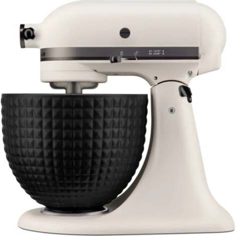KITCHENAID Impastatrice Planetaria 4,8 Litri 300 Watt Bianco E Nero 5KSM180CBELD Limited Edition 2 KITCHENAID Impastatrice Planetaria 4,8 Litri 300 Watt Bianco E Nero 5KSM180CBELD Limited Edition - immagine 2