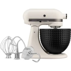 KITCHENAID Impastatrice Planetaria 4,8 Litri 300 Watt Bianco E Nero 5KSM180CBELD Limited Edition 5 KITCHENAID Impastatrice Planetaria 4,8 Litri 300 Watt Bianco E Nero 5KSM180CBELD Limited Edition -Moulinex Negozio 89289885 3