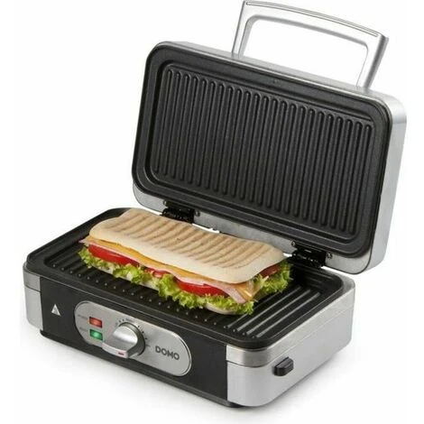 Piastra Grill Elettrica DOMO DO9136C 1000 W 1 Piastra Grill Elettrica DOMO DO9136C 1000 W