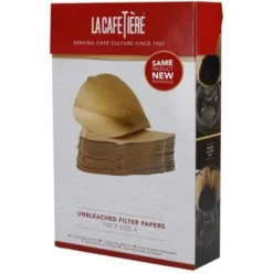 La Cafetière - Carta Da Filtro Per Caffè Non Sbiancato, Taglia 4, 100 Pezzi, In Confezione Regalo