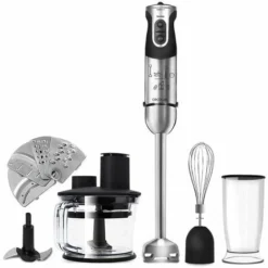 Frullatore Manuale Cecotec Potente Titanio 1000 Pro/ 1000w/ 21 Velocità