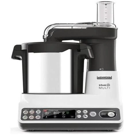 Kenwood KCook Multi CCL401WH Robot Da Cucina Impasta E Cuoce Capacita' 4,5 Litri Potenza 1500W Grigio/Bianco 2 Kenwood KCook Multi CCL401WH Robot Da Cucina Impasta E Cuoce Capacita' 4,5 Litri Potenza 1500W Grigio/Bianco - immagine 2