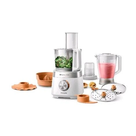 PHILIPS HR7530/00 ROBOT DA CUCINA MULTIFUNZIONE CON FRULLATORE TRITATUTTO E SPREMIAGRUMI 850 W 2.1 LITRI ACCIAIO INOSSIDABILE BIANCO SILVER 1 PHILIPS HR7530/00 ROBOT DA CUCINA MULTIFUNZIONE CON FRULLATORE TRITATUTTO E SPREMIAGRUMI 850 W 2.1 LITRI ACCIAIO INOSSIDABILE BIANCO SILVER