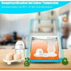 Scaldabiberon Con Funzione Di Mantenimento In Caldo, Sterilizzatore Scaldabiberon, Controllo Della Temperatura, Scaldabiberon, Scaldalatte E Sbrinatore Con Display LCD 8 Scaldabiberon Con Funzione Di Mantenimento In Caldo, Sterilizzatore Scaldabiberon, Controllo Della Temperatura, Scaldabiberon, Scaldalatte E Sbrinatore Con Display LCD -Moulinex Negozio 91724564 4