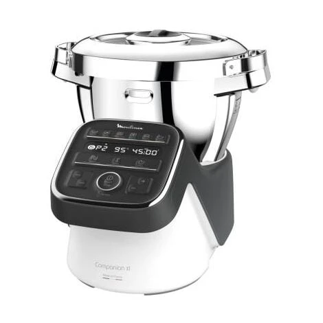 Moulinex HF8098 Companion XL, Robot Da Cucina Multifunzione, 12 Programmi Automatici, 6 Accessori, Recipiente 3L, Intervallo Di Temperatura Da 30 °C A 150 °C, Ricettario: 300 Idee Per Ricett 1 Moulinex HF8098 Companion XL, Robot Da Cucina Multifunzione, 12 Programmi Automatici, 6 Accessori, Recipiente 3L, Intervallo Di Temperatura Da 30 °C A 150 °C, Ricettario: 300 Idee Per Ricett