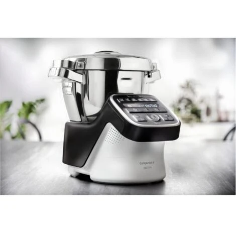 Moulinex HF8098 Companion XL, Robot Da Cucina Multifunzione, 12 Programmi Automatici, 6 Accessori, Recipiente 3L, Intervallo Di Temperatura Da 30 °C A 150 °C, Ricettario: 300 Idee Per Ricett 4 Moulinex HF8098 Companion XL, Robot Da Cucina Multifunzione, 12 Programmi Automatici, 6 Accessori, Recipiente 3L, Intervallo Di Temperatura Da 30 °C A 150 °C, Ricettario: 300 Idee Per Ricett - immagine 4