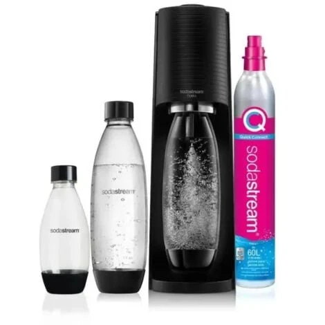 SODASTREAM GASATORE TERRA BLACK 1 SODASTREAM GASATORE TERRA BLACK