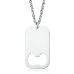 Collana Con Pendente A Cavatappi Da Birra In Acciaio Inossidabile Per Cavatappi Da Uomo,