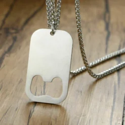 Collana Con Pendente A Cavatappi Da Birra In Acciaio Inossidabile Per Cavatappi Da Uomo, 7 Collana Con Pendente A Cavatappi Da Birra In Acciaio Inossidabile Per Cavatappi Da Uomo, -Moulinex Negozio 92050511 3
