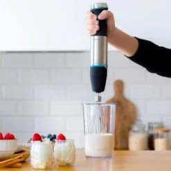 Cecotec Frullatore A Immersione Power TitanBlack 1200 XL PerfectCream&Crush. 1200 W, Lame A 4 Lame, Base XL, Cappuccio Antispruzzo, Include Tritatutto Con Lama, Frusta E Schiacciapatate 8 Cecotec Frullatore A Immersione Power TitanBlack 1200 XL PerfectCream&Crush. 1200 W, Lame A 4 Lame, Base XL, Cappuccio Antispruzzo, Include Tritatutto Con Lama, Frusta E Schiacciapatate -Moulinex Negozio 92953051 4