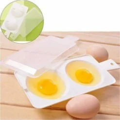 Piastra A Vapore Speciale Per Forno A Microonde Love Breakfast Steamer Egg Stampo Per Uova In Plastica Resistente Al Calore -Moulinex Negozio 94292130 3