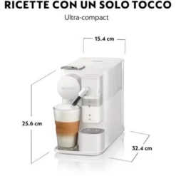 DeLonghi De’Longhi Lattissima One EN510.W Macchina Per Espresso 1 L 6 DeLonghi De’Longhi Lattissima One EN510.W Macchina Per Espresso 1 L -Moulinex Negozio 94659589 3