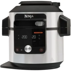 Ninja OL650EU Apparecchio Multi-Cottura 7.5 Litri 1760W Nero/Acciaio Inossidabile
