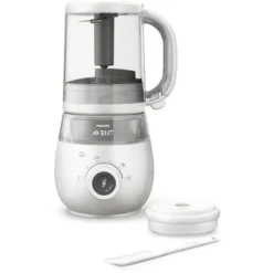 Philips Avent SCF883/01 - Robot Da Cucina 4 In 1 Per Porridge, Cottura A Vapore, Frigorifero, Congelamento E Riscaldamento Da Una Ciotola