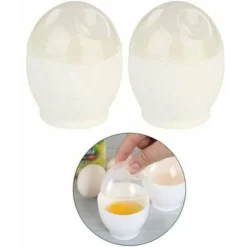 2pcs Microonde Cuociuova Tazza Bracconiere Uovo Caldaia Vapore Uova Senza Gli Strumenti Guscio D'uovo 9 2pcs Microonde Cuociuova Tazza Bracconiere Uovo Caldaia Vapore Uova Senza Gli Strumenti Guscio D'uovo -Moulinex Negozio 96232339 5