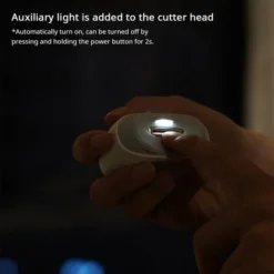 Seemagic Tagliaunghie Elettrico Automatico Con Illuminazione Tagliaunghie Anti-spruzzo Tagliaunghie Manicure Per Bambino Tagliaunghie Sicuro Per Adulti Manicure Bianco -Moulinex Negozio 96717050 4