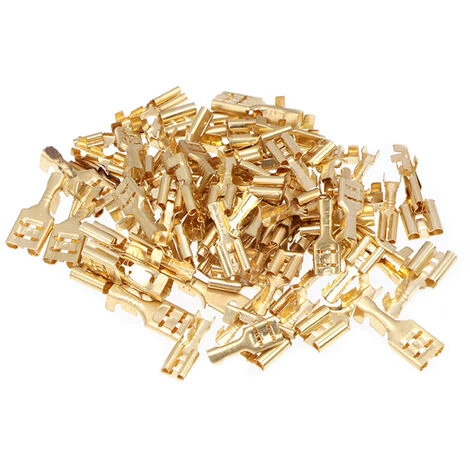 600 PZ 2.8/4.8/6.3mm Maschio Femmina Connettori A Forcella Assortiti Isolati Connettori Elettrici Terminali A Crimpare Con Scatola Di Immagazzinaggio Portatile 2 600 PZ 2.8/4.8/6.3mm Maschio Femmina Connettori A Forcella Assortiti Isolati Connettori Elettrici Terminali A Crimpare Con Scatola Di Immagazzinaggio Portatile - immagine 2