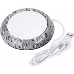 USB Grano Di Legno Scaldatazze Bevanda Calda Tappetino Per Tazza Ufficio Tè Caffè Scaldacalze Modello Di Perline D'acqua