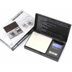 Bilancia Portatile, Bilancia Digitale Di Precisione Da 500 G 0,01 G, Mini Bilancia Digitale Tascabile, Funzione Tara, Display LCD -Moulinex Negozio 98117412 5
