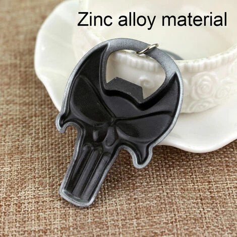 Regali Di Halloween Portachiavi Con Teschio Apribottiglie Ciondolo Portachiavi Per Auto Da Uomo K258-2, Kueatily 3 Regali Di Halloween Portachiavi Con Teschio Apribottiglie Ciondolo Portachiavi Per Auto Da Uomo K258-2, Kueatily - immagine 3