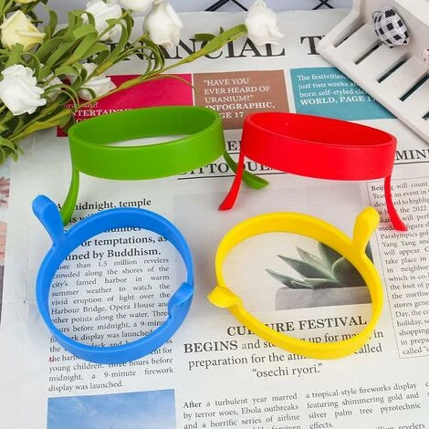 4 Pezzi Anelli Per Uova In Silicone 3.1" Anelli Per Pancake Antiaderenti Resistenti Al Calore Stampo Rotondo Per Uova Per Friggere (4 Colori), Kueatily 2 4 Pezzi Anelli Per Uova In Silicone 3.1" Anelli Per Pancake Antiaderenti Resistenti Al Calore Stampo Rotondo Per Uova Per Friggere (4 Colori), Kueatily - immagine 2