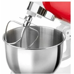 Kasanova Impastatrice Planetaria Rossa 1000W Design Luca Trazzi Acciaio/Alluminio -Moulinex Negozio 98587235 4
