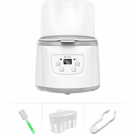 Scaldabiberon 4 In 1 Sterilizzatore A Vapore Per Biberon Scaldapappa Veloce Capacità Di 2 Biberon Temperatura Regolabile Con Display A LED Per Biberon, EU 400W 1 Scaldabiberon 4 In 1 Sterilizzatore A Vapore Per Biberon Scaldapappa Veloce Capacità Di 2 Biberon Temperatura Regolabile Con Display A LED Per Biberon, EU 400W