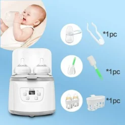 Scaldabiberon 4 In 1 Sterilizzatore A Vapore Per Biberon Scaldapappa Veloce Capacità Di 2 Biberon Temperatura Regolabile Con Display A LED Per Biberon, EU 400W 8 Scaldabiberon 4 In 1 Sterilizzatore A Vapore Per Biberon Scaldapappa Veloce Capacità Di 2 Biberon Temperatura Regolabile Con Display A LED Per Biberon, EU 400W -Moulinex Negozio 98707108 4