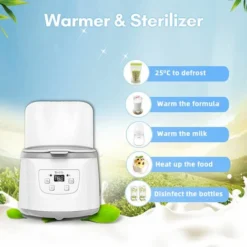 Scaldabiberon 4 In 1 Sterilizzatore A Vapore Per Biberon Scaldapappa Veloce Capacità Di 2 Biberon Temperatura Regolabile Con Display A LED Per Biberon, EU 400W 9 Scaldabiberon 4 In 1 Sterilizzatore A Vapore Per Biberon Scaldapappa Veloce Capacità Di 2 Biberon Temperatura Regolabile Con Display A LED Per Biberon, EU 400W -Moulinex Negozio 98707108 5