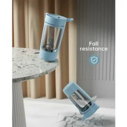 Shaker Elettrico Per Proteine Tritan Da 650 Ml Senza BPA - Piccolo Portatile - Frullatore Elettrico Ricaricabile Tramite USB -Moulinex Negozio 98708613 4