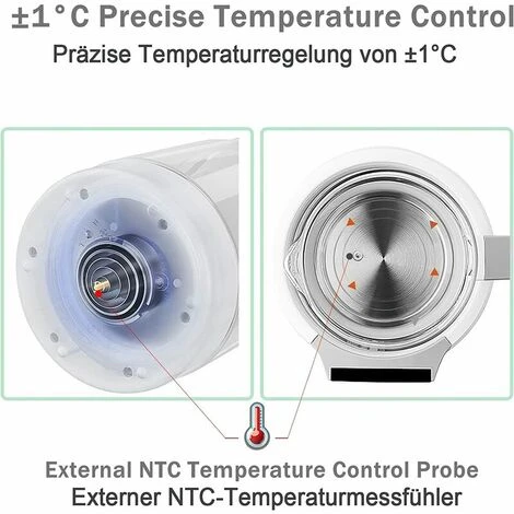 Scaldabiberon, Bollitore - Dispenser Istantaneo Di Acqua Calda Alla Perfetta Temperatura Della Bottiglia - Sostituisce I Tradizionali Scaldabiberon 2 Scaldabiberon, Bollitore - Dispenser Istantaneo Di Acqua Calda Alla Perfetta Temperatura Della Bottiglia - Sostituisce I Tradizionali Scaldabiberon - immagine 2