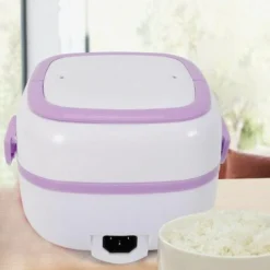 Mini Cuociriso Elettrico Multifunzione Portatile Da 1 Litro Con Funzione Di Mantenimento In Caldo, Viola -Moulinex Negozio 98716933 3