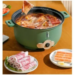 Pentola Elettrica Multifunzionale Pentola Elettrica Multifunzionale In Acciaio Inox Pentola Elettrica Multifunzionale, Verde 9 Pentola Elettrica Multifunzionale Pentola Elettrica Multifunzionale In Acciaio Inox Pentola Elettrica Multifunzionale, Verde -Moulinex Negozio 98718715 5