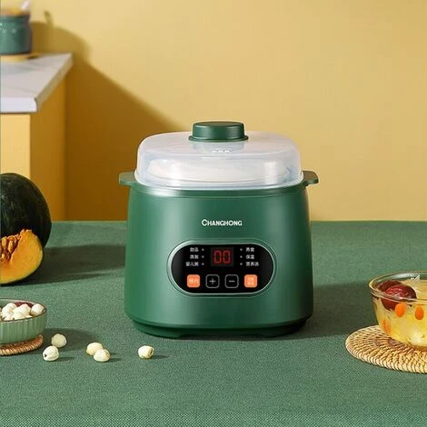 Mini Fornello Elettrico Piccolo Fornello Elettrico, 1L, 200WVerde 1 Mini Fornello Elettrico Piccolo Fornello Elettrico, 1L, 200WVerde