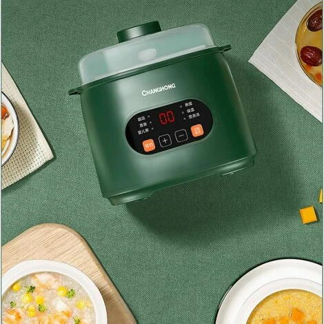 Mini Fornello Elettrico Piccolo Fornello Elettrico, 1L, 200WVerde 2 Mini Fornello Elettrico Piccolo Fornello Elettrico, 1L, 200WVerde - immagine 2