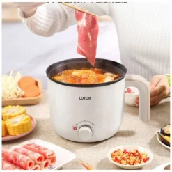 Piccola Pentola Elettrica In Acciaio Inossidabile Da 1,3 Litri, Pentola Elettrica Portatile Per Camera Degli Studenti/studio/hotel/campeggio/ufficio(B) 7 Piccola Pentola Elettrica In Acciaio Inossidabile Da 1,3 Litri, Pentola Elettrica Portatile Per Camera Degli Studenti/studio/hotel/campeggio/ufficio(B) -Moulinex Negozio 98719555 3