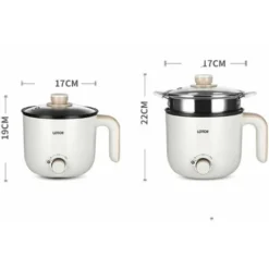 Piccola Pentola Elettrica In Acciaio Inossidabile Da 1,3 Litri, Pentola Elettrica Portatile Per Camera Degli Studenti/studio/hotel/campeggio/ufficio(B) 9 Piccola Pentola Elettrica In Acciaio Inossidabile Da 1,3 Litri, Pentola Elettrica Portatile Per Camera Degli Studenti/studio/hotel/campeggio/ufficio(B) -Moulinex Negozio 98719555 5