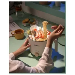 Pentola Elettrica Multifunzionale Dormitorio Per Studenti Plug-in Piccola Pentola Mini Piccola Cucina Elettrica Domestica All-in-one 8 Pentola Elettrica Multifunzionale Dormitorio Per Studenti Plug-in Piccola Pentola Mini Piccola Cucina Elettrica Domestica All-in-one -Moulinex Negozio 98720905 4